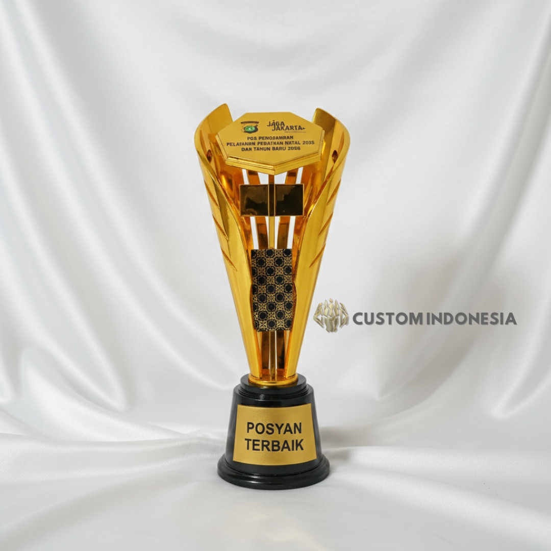 Police Trophy 3D Custom